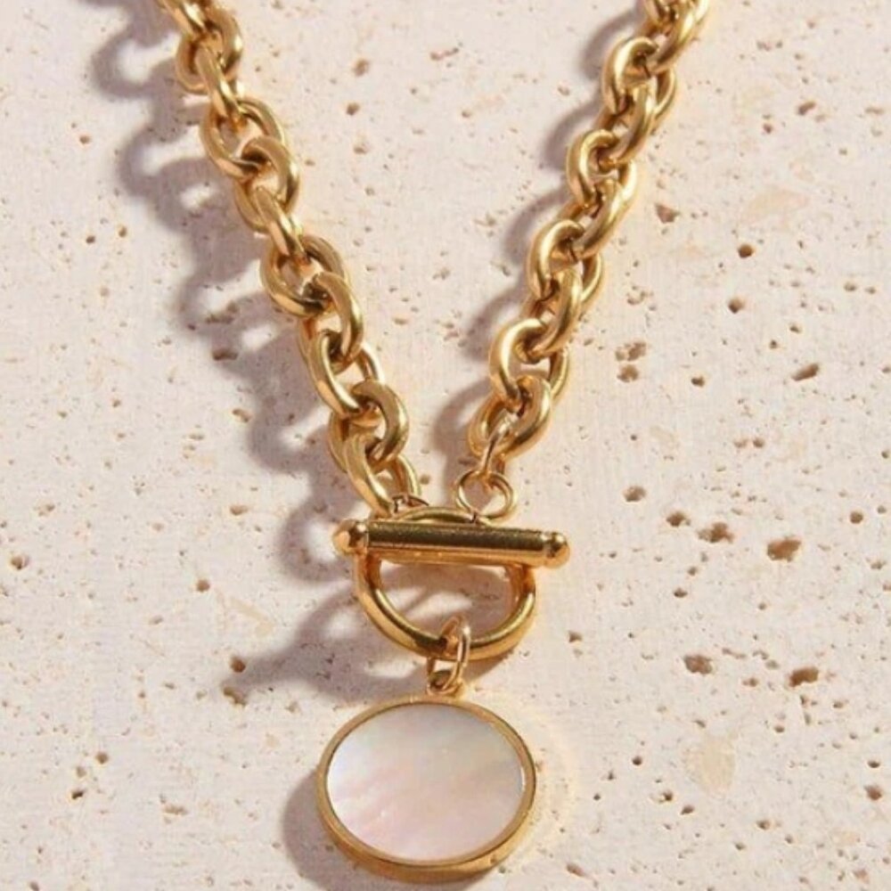 Mother-Of-Pearl Necklace